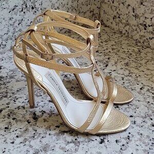 Camilla Skovgaard Strappy Leather Stilettos Size 9.5